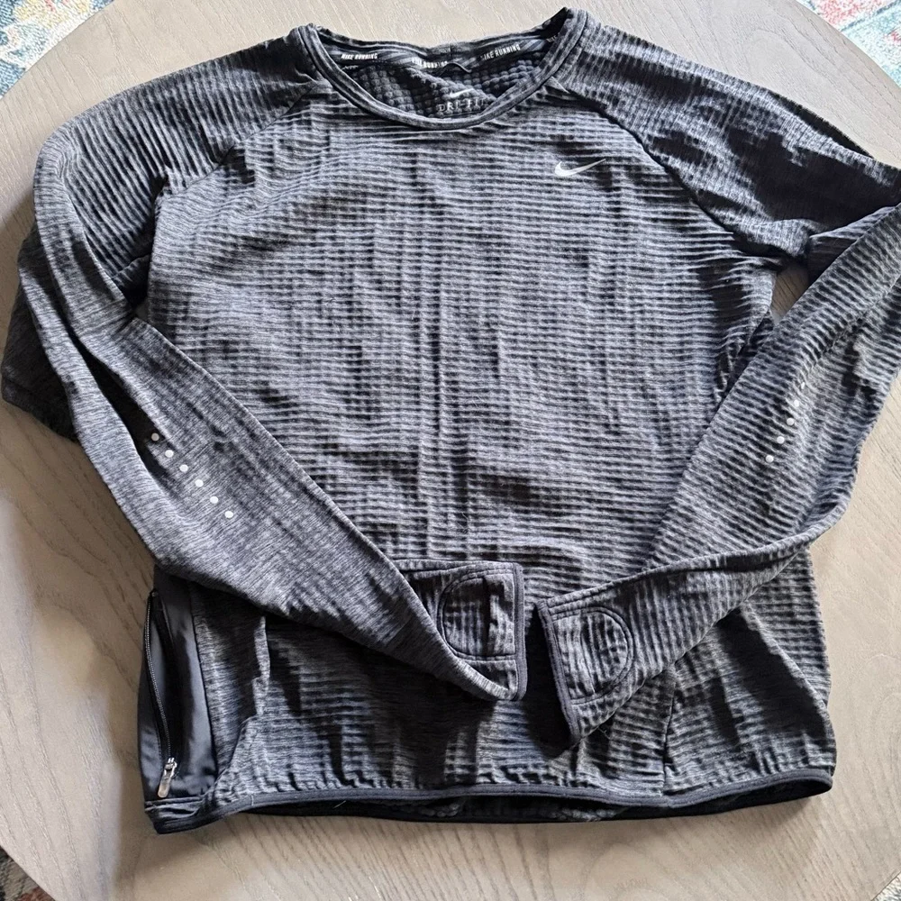 Nike Black Long Sleeve Top